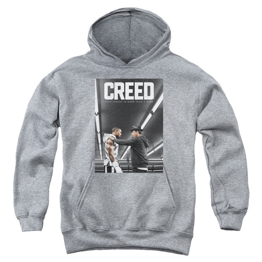 CREED : POSTER YOUTH PULL OVER HOODIE Athletic Heather LG