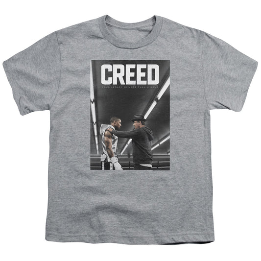 CREED : POSTER S\S YOUTH 18\1 Athletic Heather LG