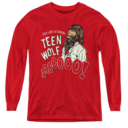 TEEN WOLF : ANIMAL L\S YOUTH RED XL