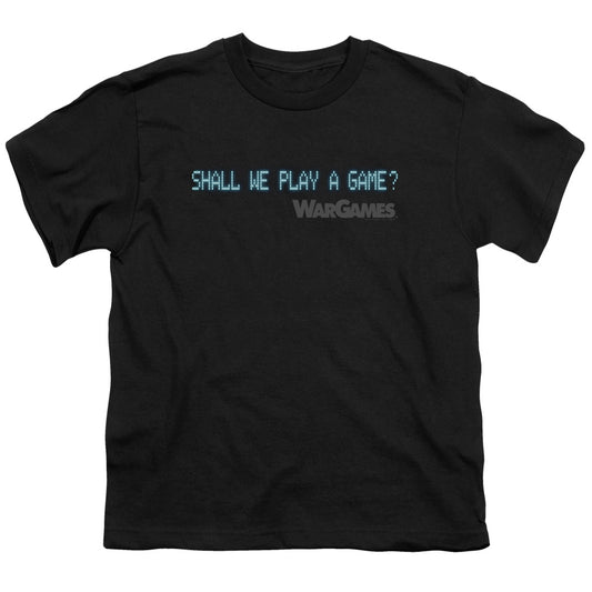 WARGAMES : SHALL WE S\S YOUTH 18\1 Black XS