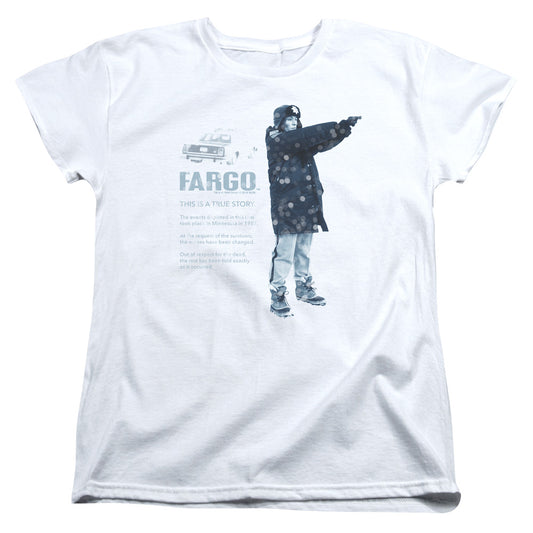 FARGO : THIS IS A TRUE STORY S\S WOMENS TEE White 2X