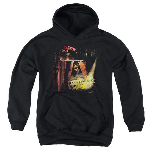 MIRRORMASK : BIG TOP POSTER YOUTH PULL OVER HOODIE BLACK LG