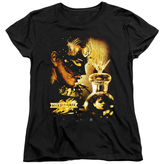 MIRRORMASK : TRAPPED S\S WOMENS TEE BLACK LG