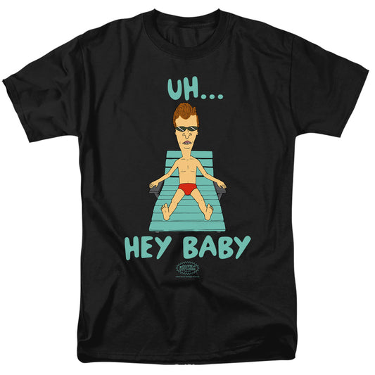 BEAVIS AND BUTTHEAD : UH HEY BABY S\S ADULT 18\1 Black LG