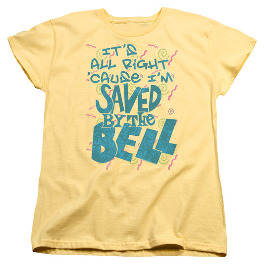 SAVED BY THE BELL : SAVED S\S WOMENS TEE BANANA 2X