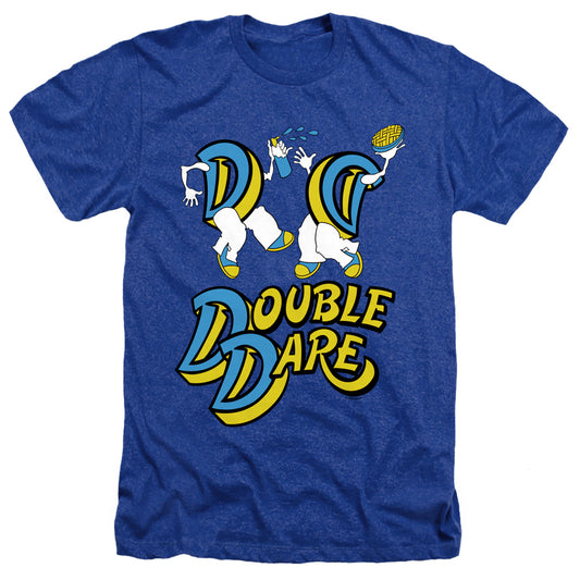 DOUBLE DARE : VINTAGE DOUBLE DARE LOGO ADULT HEATHER Royal Blue XL