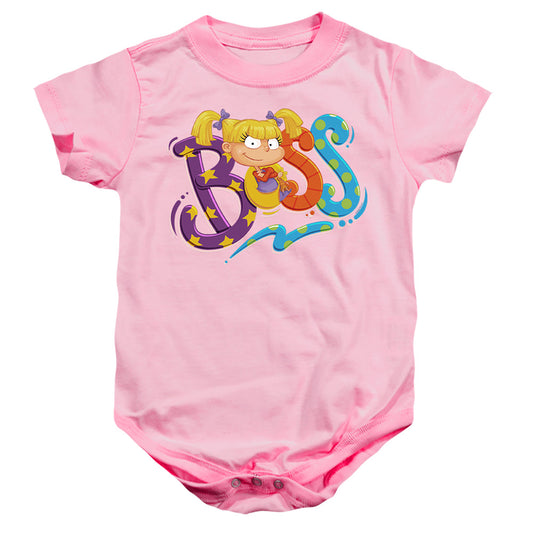 RUGRATS : ANGELICA IS BOSS INFANT SNAPSUIT Pink LG (18 Mo)