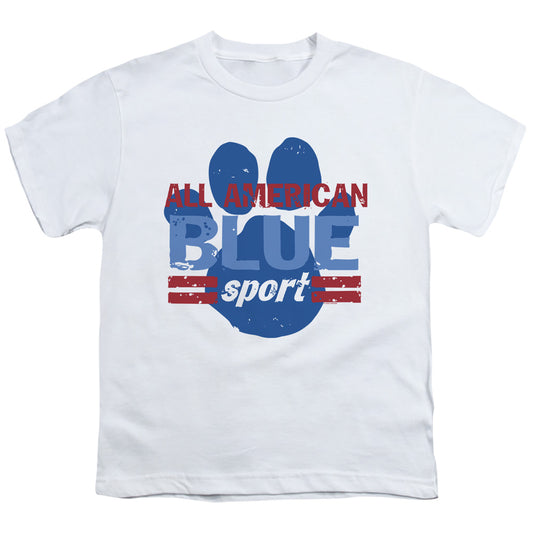 BLUE'S CLUES (CLASSIC) : ALL AMERICAN SPORT S\S YOUTH 18\1 White SM