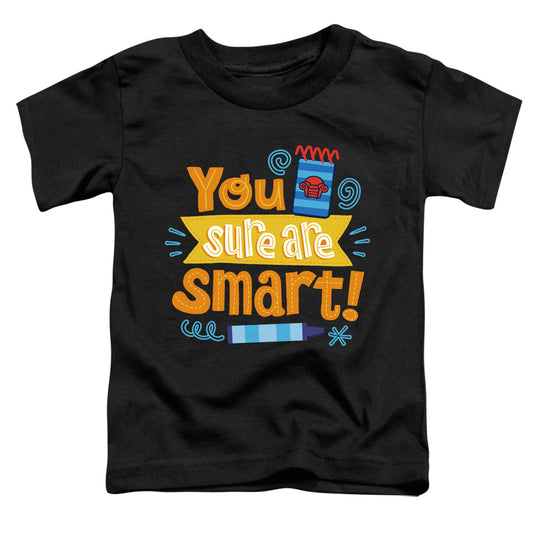 BLUE'S CLUES AND YOU : YOU SURE ARE SMART! S\S TODDLER TEE Black SM (2T)