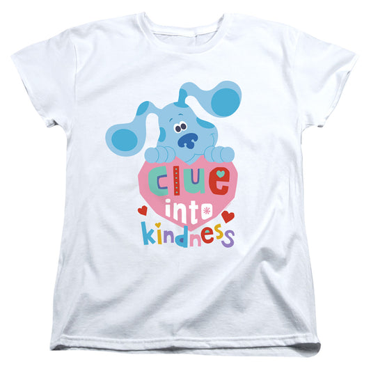 BLUE'S CLUES AND YOU : CLUE INTO KINDNESS WOMENS SHORT SLEEVE White 2X