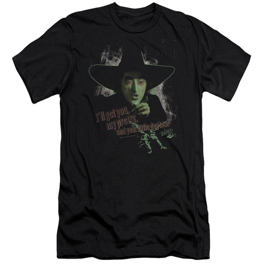 THE WIZARD OF OZ : AND YOUR LITTLE DOG TOO PREMIUM CANVAS ADULT SLIM FIT 30\1 Black 2X