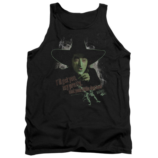 THE WIZARD OF OZ : AND YOUR LITTLE DOG TOO ADULT TANK Black 2X