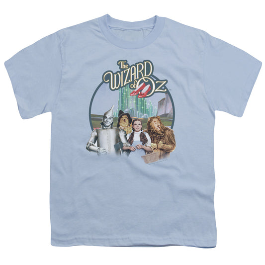 THE WIZARD OF OZ : WE'RE OFF TO SEE THE WIZARD S\S YOUTH 18\1 Light Blue XL
