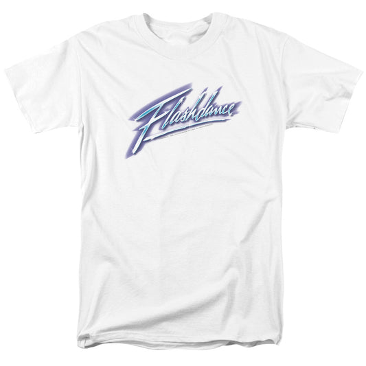 FLASHDANCE : LOGO S\S ADULT 18\1 White MD