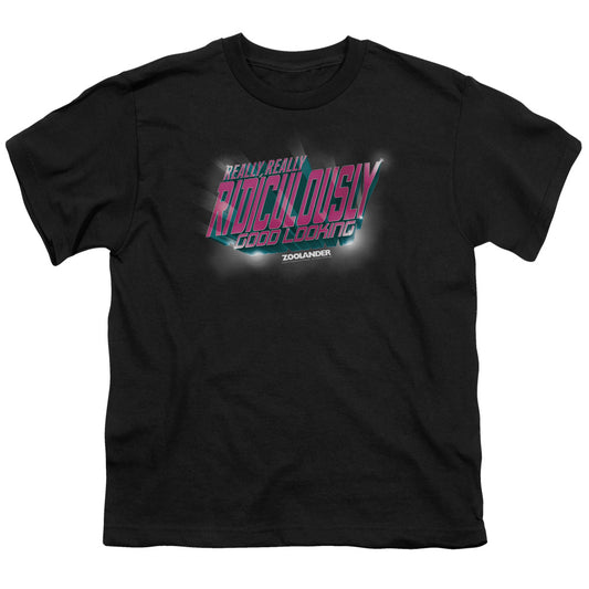ZOOLANDER : RIDICULOUSLY GOOD LOOKING S\S YOUTH 18\1 BLACK XL