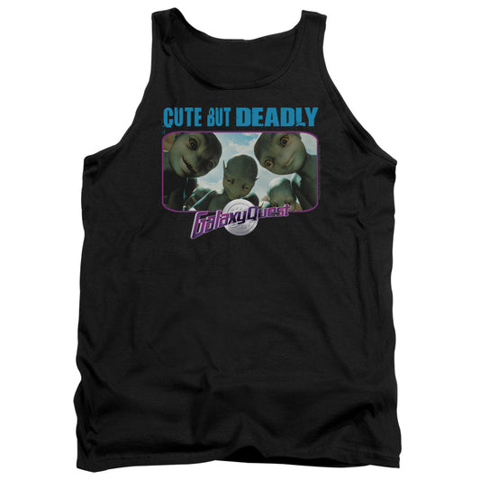 GALAXY QUEST : CUTE BUT DEADLY ADULT TANK BLACK MD