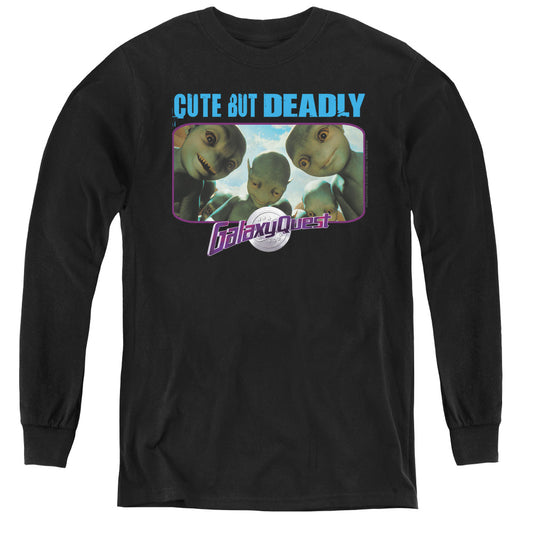 GALAXY QUEST : CUTE BUT DEADLY L\S YOUTH BLACK LG