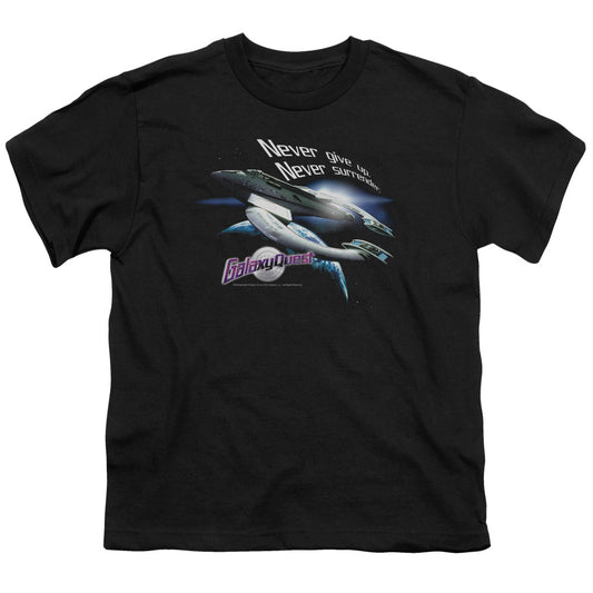GALAXY QUEST : NEVER SURRENDER S\S YOUTH 18\1 BLACK XL