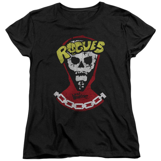 WARRIORS : THE ROGUES S\S WOMENS TEE BLACK LG