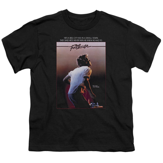 FOOTLOOSE : POSTER S\S YOUTH 18\1 Black XL