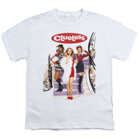 CLUELESS : CLUELESS POSTER S\S YOUTH 18\1 White XL