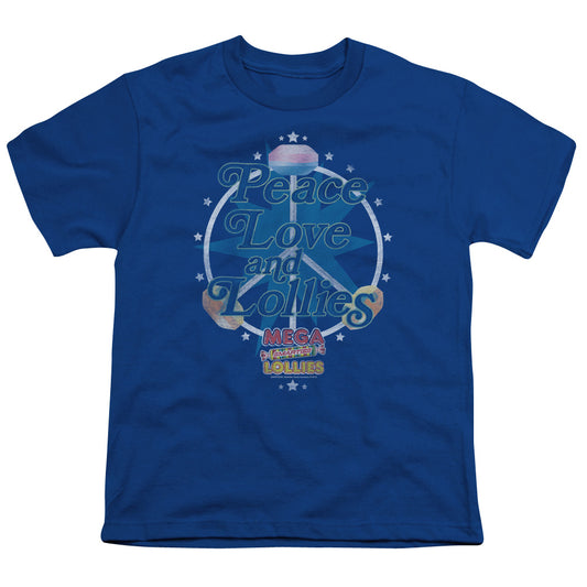 SMARTIES : PEACE LOLLIES S\S YOUTH 18\1 ROYAL BLUE XL