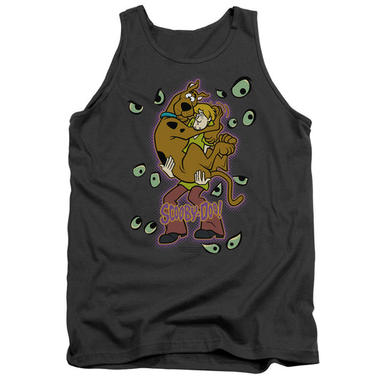 SCOOBY DOO : BEING WATCHED ADULT TANK Charcoal 2X