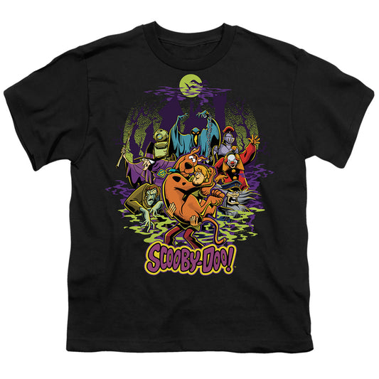 SCOOBY DOO : AND SHAGGY CHASED BY MONSTERS S\S YOUTH 18\1 Black XL