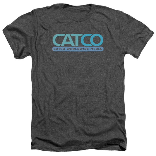 SUPERGIRL : CATCO LOGO ADULT HEATHER Charcoal SM