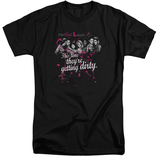 REAL L WORD : DIRTY S\S ADULT TALL BLACK XL