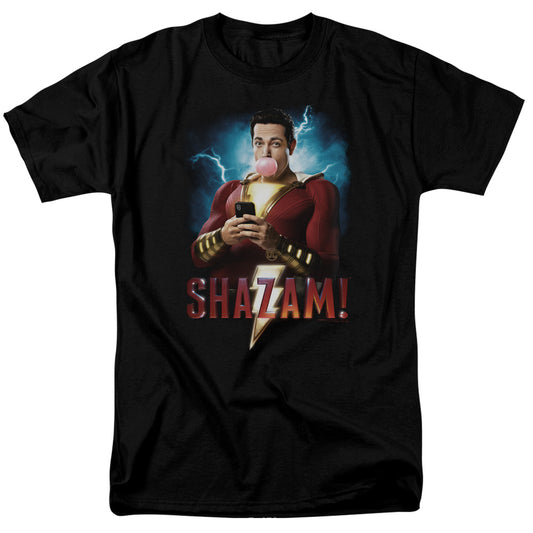 SHAZAM MOVIE : BLOWING UP S\S ADULT 18\1 Black 2X