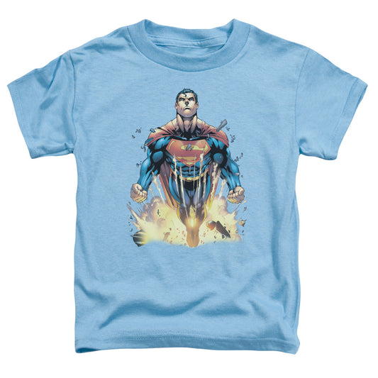 SUPERMAN : #224 COVER S\S TODDLER TEE CAROLINA BLUE MD (3T)