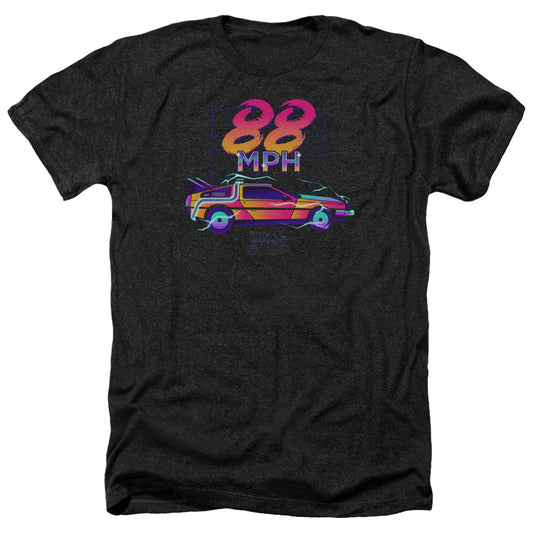BACK TO THE FUTURE : 88 MPH ADULT HEATHER Black 3X