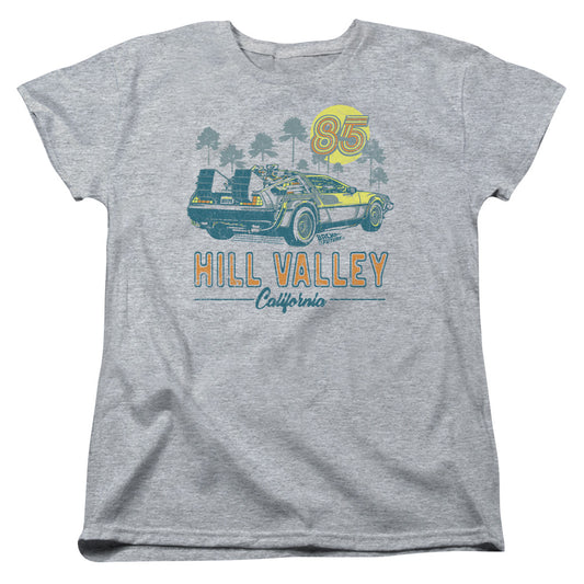 BACK TO THE FUTURE : 85 WOMENS SHORT SLEEVE Athletic Heather 2X