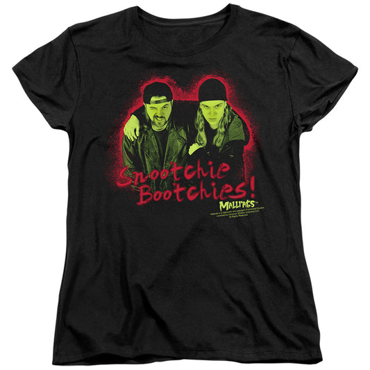 MALLRATS : SNOOTCHIE BOOTCHIES S\S WOMENS TEE BLACK MD
