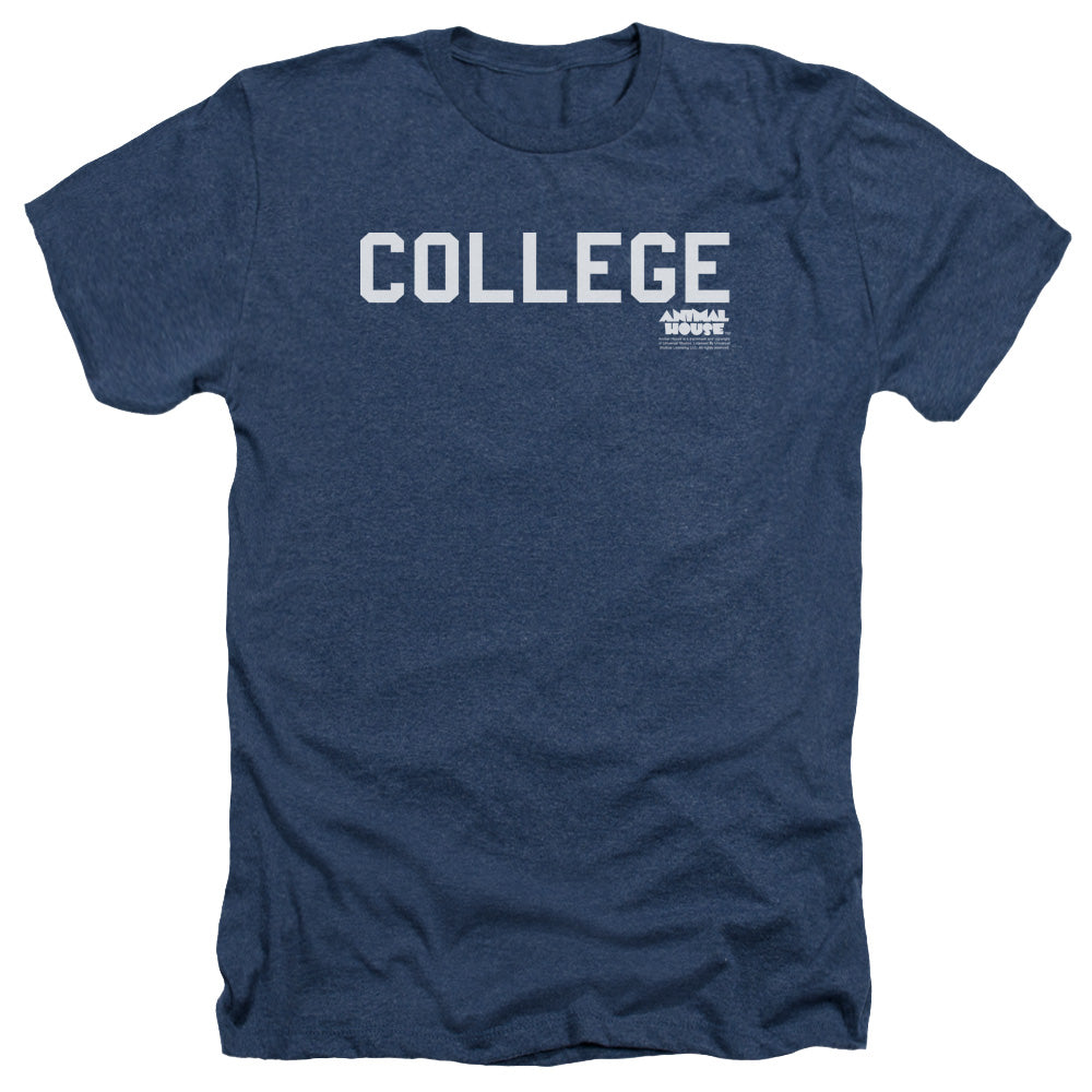 ANIMAL HOUSE : COLLEGE ADULT HEATHER NAVY XL