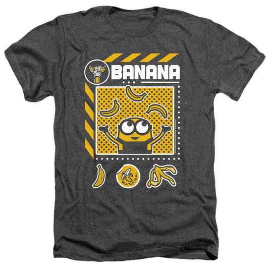 MINIONS : BANANA ICONS ADULT HEATHER Charcoal MD