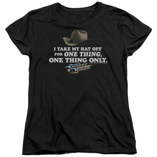 SMOKEY AND THE BANDIT : HAT S\S WOMENS TEE BLACK XL