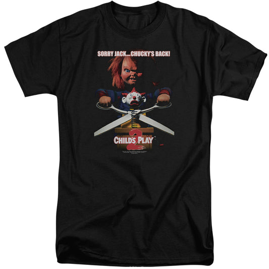 CHILD'S PLAY 2 : CHUCKY'S BACK S\S ADULT TALL BLACK XL