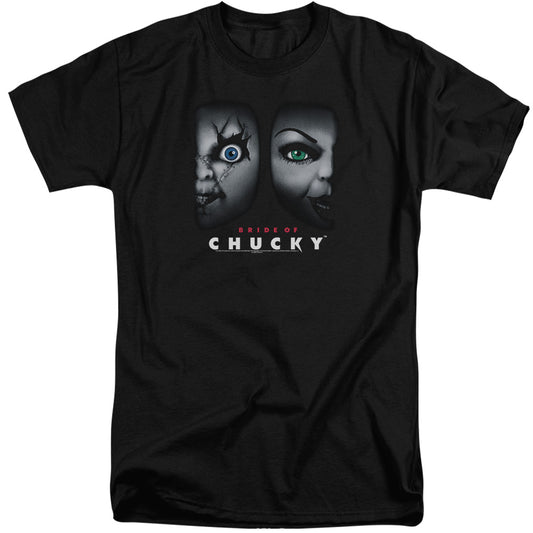 BRIDE OF CHUCKY : HAPPY COUPLE S\S ADULT TALL BLACK XL