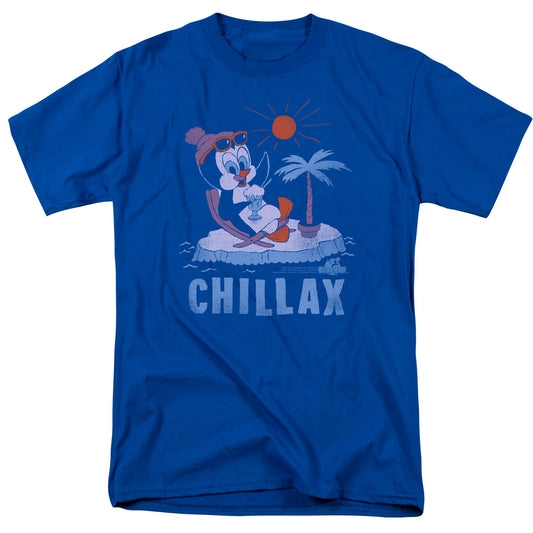 CHILLY WILLY : CHILLAX S\S ADULT 18\1 Royal Blue MD