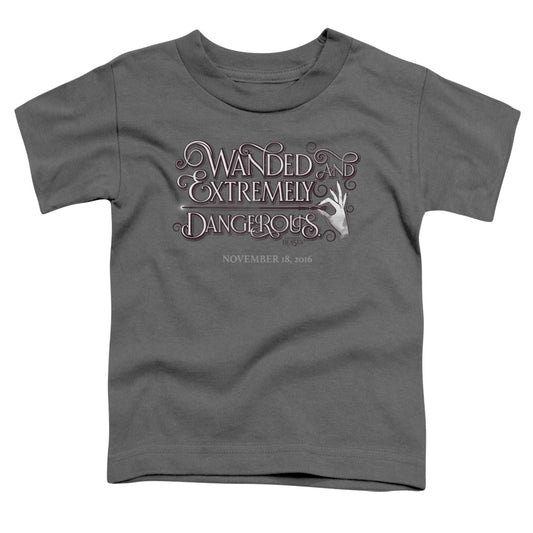 FANTASTIC BEASTS : WANDED TODDLER SHORT SLEEVE Charcoal XL (5T)