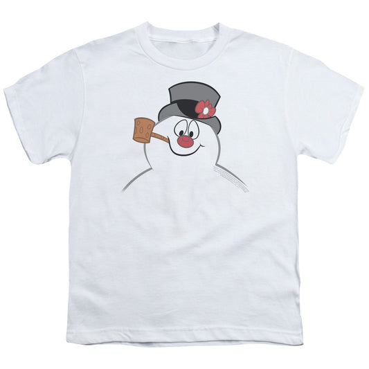 FROSTY THE SNOWMAN : FROSTY FACE S\S YOUTH 18\1 White LG