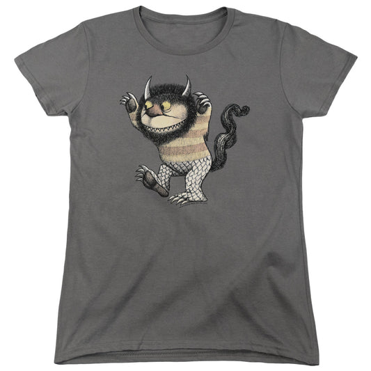 WHERE THE WILD THINGS ARE : CAROL WOMENS SHORT SLEEVE Black MD
