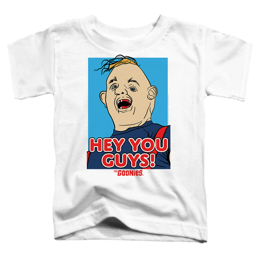 THE GOONIES : SLOTH HEY YOU GUYS S\S TODDLER TEE White LG (4T)
