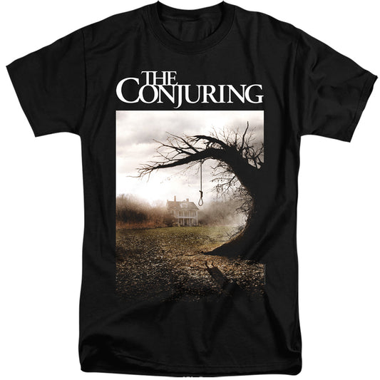 THE CONJURING : POSTER ADULT TALL FIT SHORT SLEEVE Black 3X