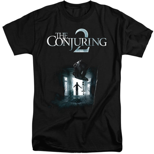 THE CONJURING 2 : POSTER ADULT TALL FIT SHORT SLEEVE Black 3X