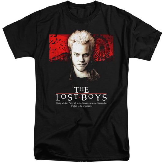 THE LOST BOYS : BE ONE OF US ADULT TALL FIT SHORT SLEEVE Black 2X