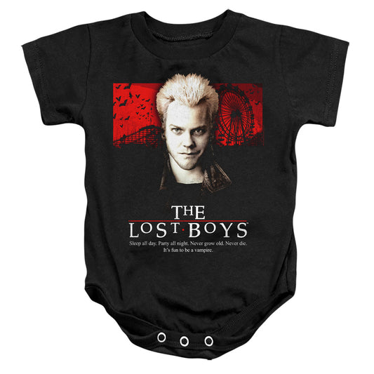 THE LOST BOYS : BE ONE OF US INFANT SNAPSUIT Black XL (24 Mo)