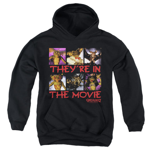 GREMLINS 2 : IN THE MOVIE YOUTH PULL OVER HOODIE Black SM